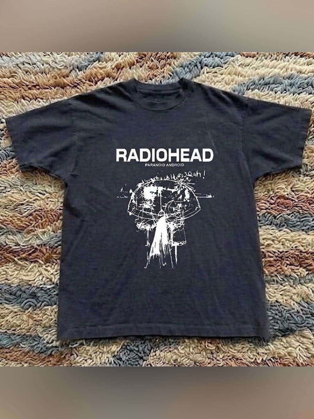Vintage Radiohead Paranoid Android Graphic Tee
